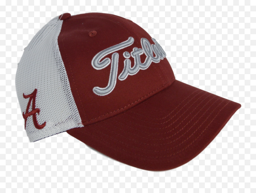 Titleist Golf Hat - University Of Alabama Adjustable With Mesh Backing For Baseball Emoji,University Of Alabama Logo