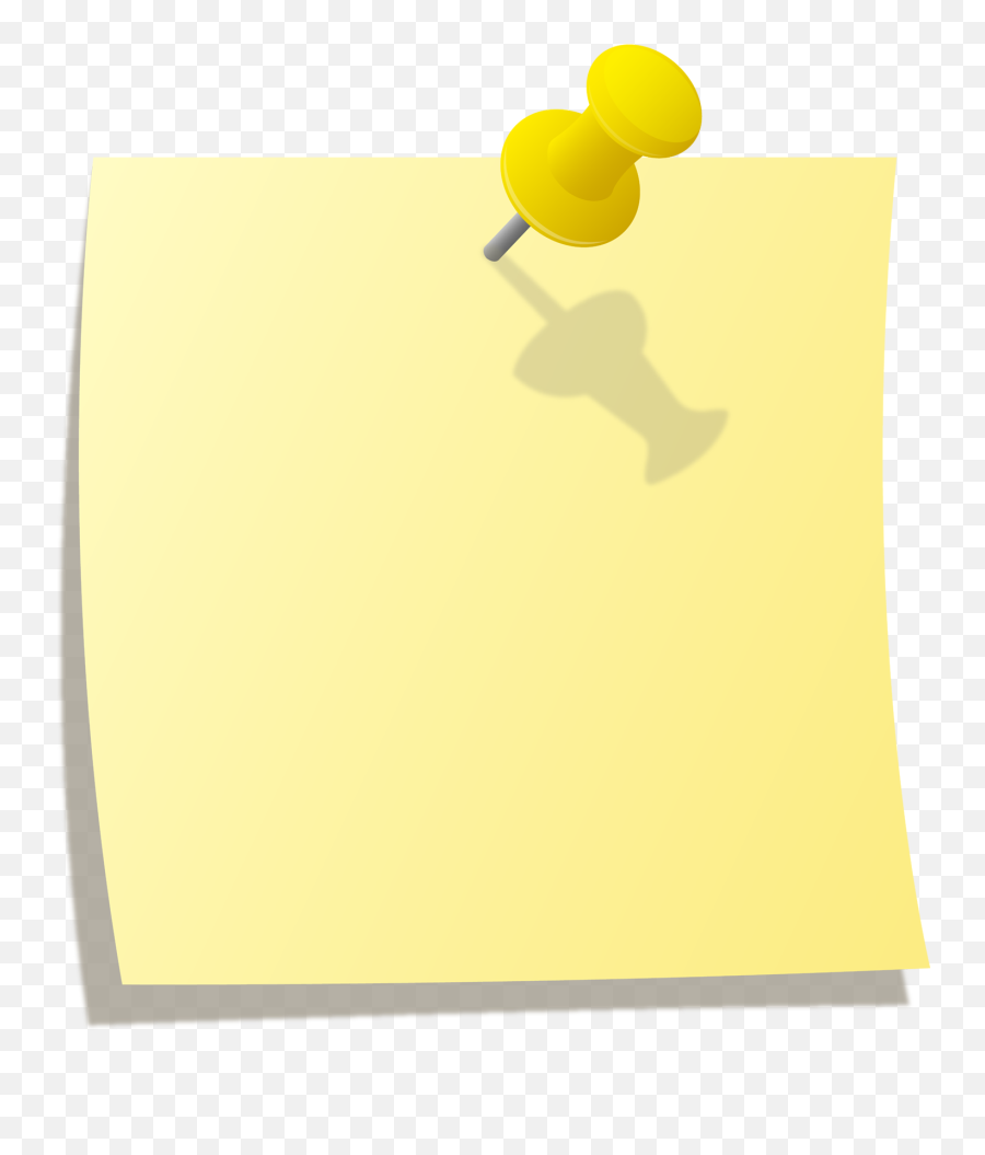 Yellow Sticky Notes Png Image - Purepng Free Transparent Pinned Sticky Note Emoji,Sticky Note Png