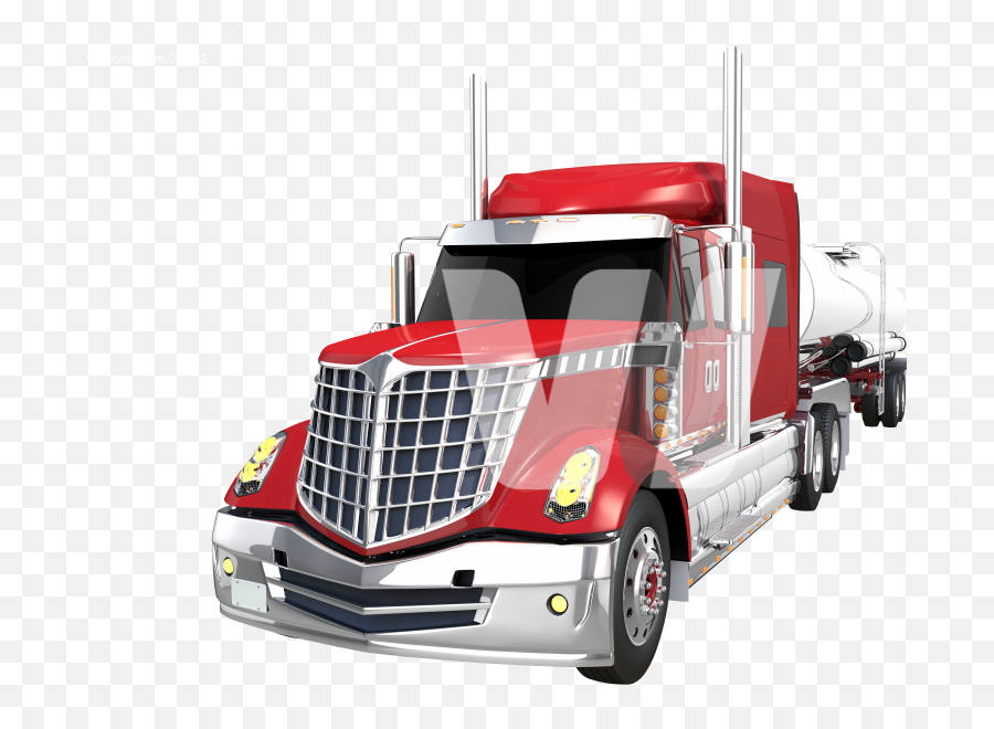 Modern Tanker Truck - Png Graphic Welcomia Imagery Stock Emoji,Red Truck Png