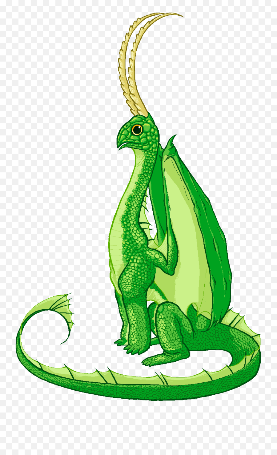 Dragon - Clip Art Library Emoji,Green Dragon Clipart