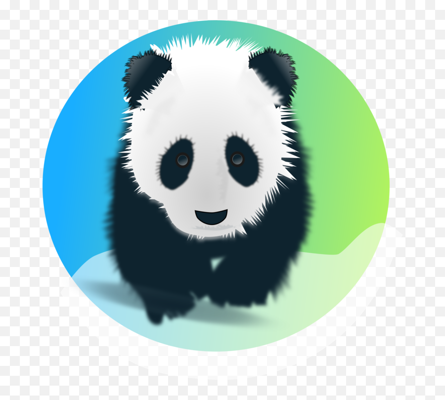 Panda Bear Giant - Save The Pandas Logo Emoji,Panda Png