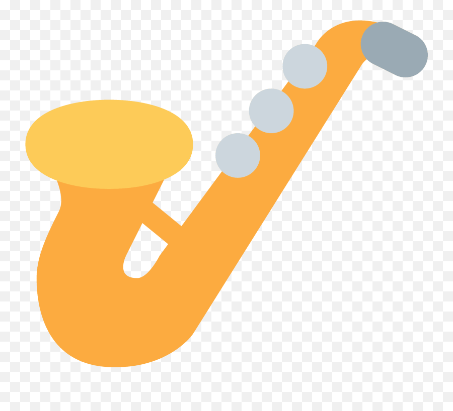 Saxophone Emoji Clipart Free Download Transparent Png - Saxophone Emoji Twitter,Saxophone Clipart