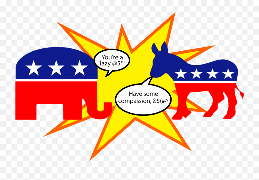 Elephant Republican And Democratic Donkey Bing Images - Republican And Democrat Signs Emoji,Republican Elephant Logo