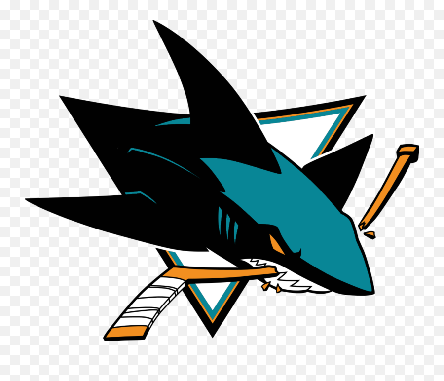 San Jose Sharks Shark Logo - San Jose Sharks Logo Emoji,Sharks Logo
