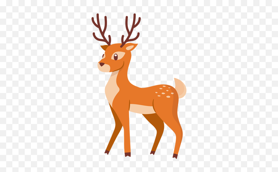 Deer Animal Cartoon - Deer Cartoon Emoji,Animal Png