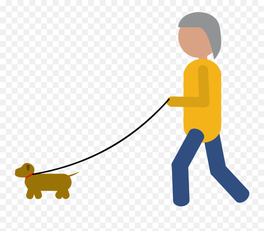 Dog Walkingcanidaetail Png Clipart - Royalty Free Svg Png Person Walking A Dog Clopart Emoji,Person Walking Png