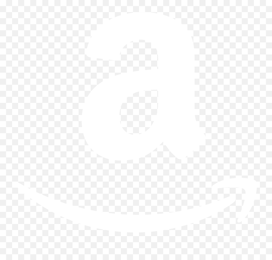 White Amazon Icon - Amazon Smile White Transparent Emoji,Amazon Smile Logo