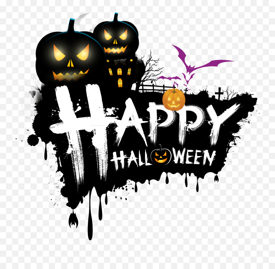 The Halloween Tree Holiday Clip Art - Happy Halloween Happy Pumpkin Transparent Happy Halloween Emoji,Happy Halloween Png