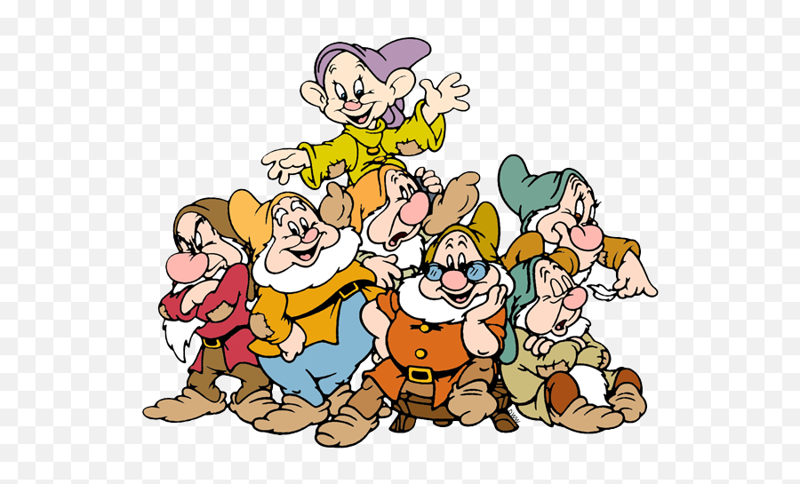 The Seven Dwarfs Clip Art - Seven Dwarfs Clipart Emoji,Disney Clipart