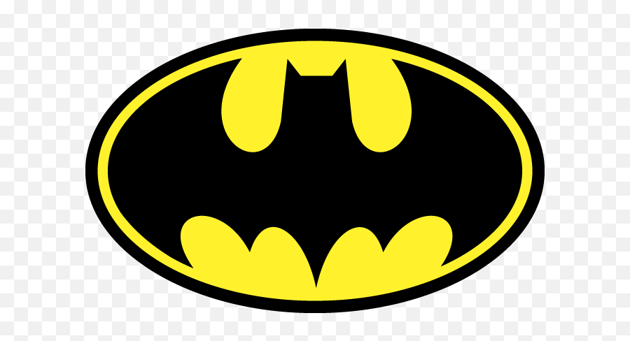 Famous Superhero Logos - Batman Logo Emoji,Yellow Logos