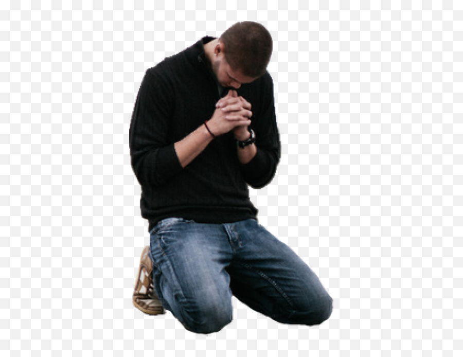 Praying Png And Vectors For Free - Praying Man Kneeling Png Emoji,Praying Png
