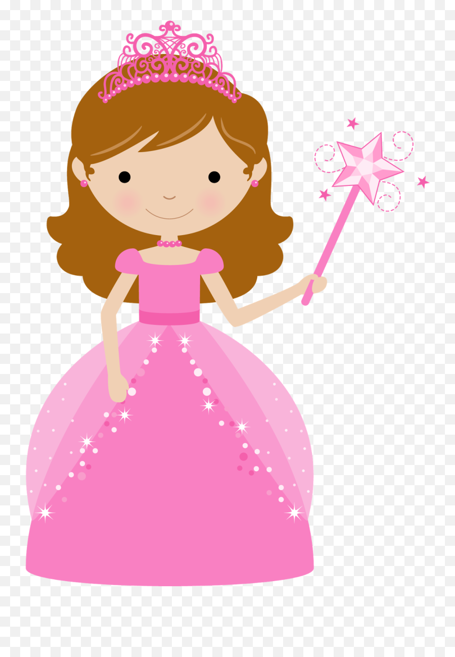 Pink Dress As A Picture For Clipart - Princess In Pink Dress Clipart Emoji,Dress Clipart