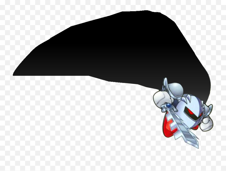 Meta Knight - Shadow Kirby Dark Meta Knight Hd Png Download Dark Meta Knight Emoji,Meta Knight Png