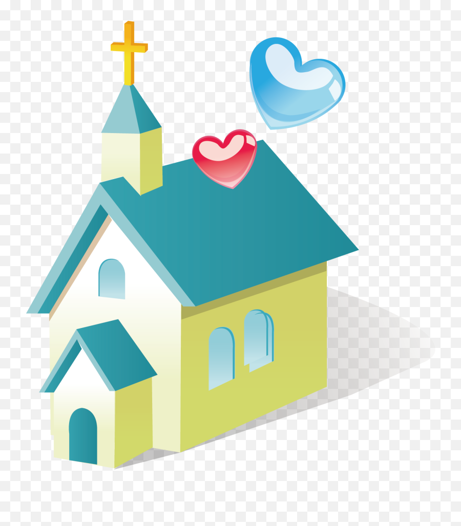 Christian Church Building Architecture - Igreja Emoji,Church Building Clipart