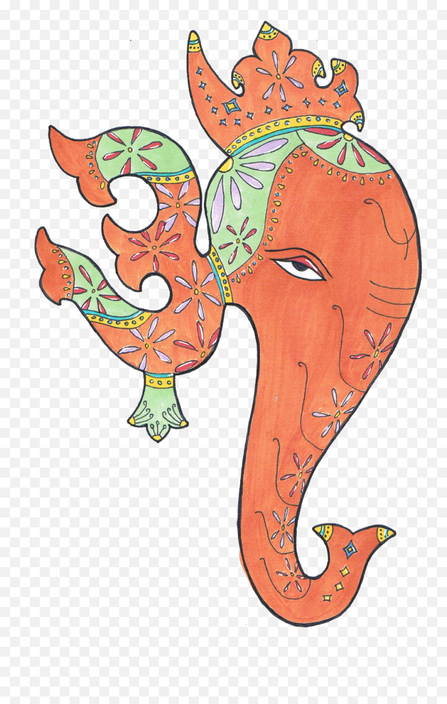 Enchanted Elephant Yoga - Animal Figure Emoji,Elephant Logo
