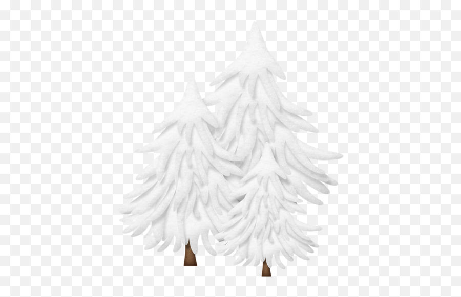 Download Hd Cafe Clipart - All Snow Covered Pine Trees Clip Emoji,Cafe Clipart