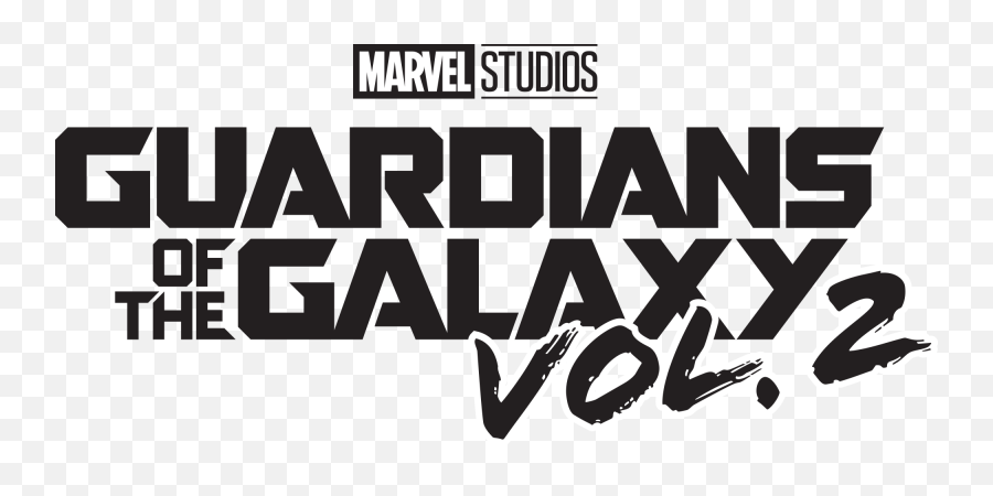 Fileguardians Of The Galaxy Vol 2 Logo Blacksvg - Logo Gotg Vol 2 Emoji,Marvel Studios Logo
