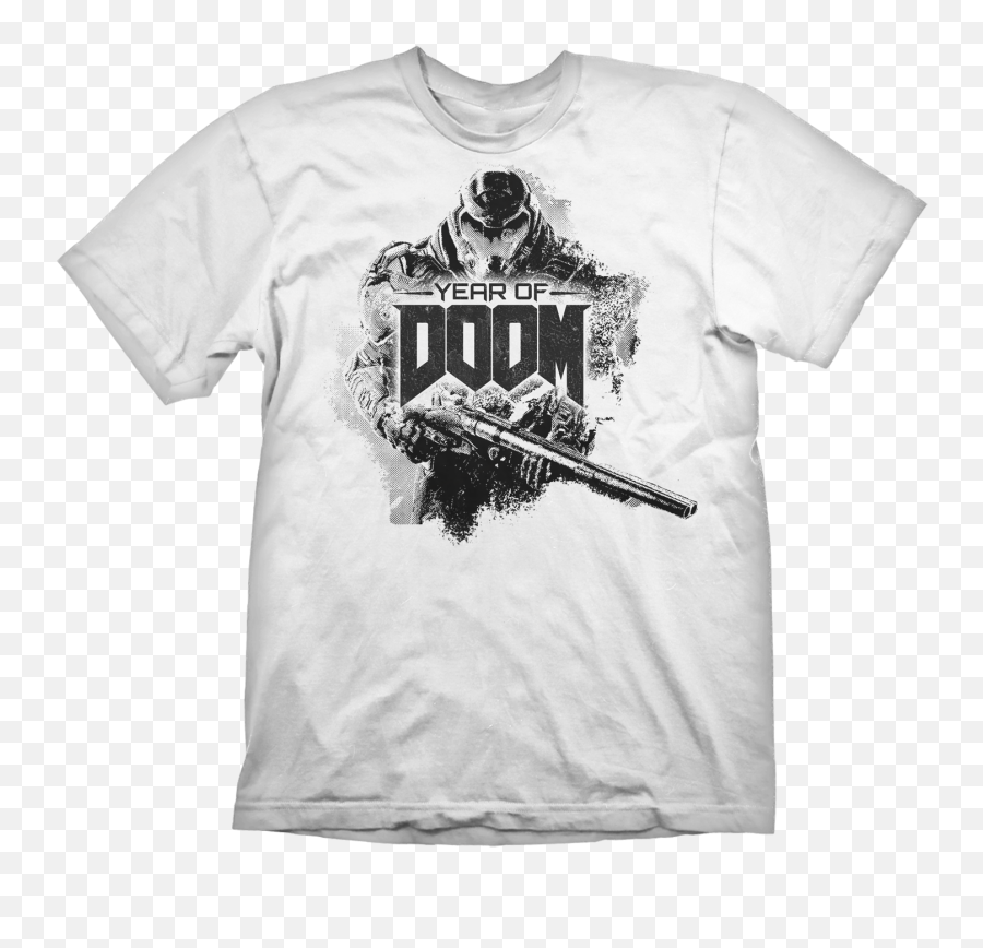 Doom Eternal T - Shirt Doomslayer Stencil Emoji,Doom Slayer Png