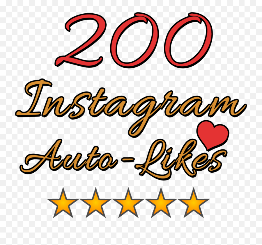 Download 200 Instagram Auto Likes Per Post - Instagram Emoji,Instagram Post Png