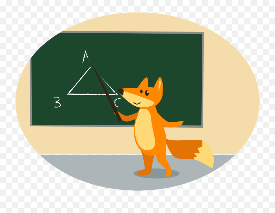 Animals At School - Fox Clipart Free Download Transparent Fox School Clipart Emoji,No School Clipart