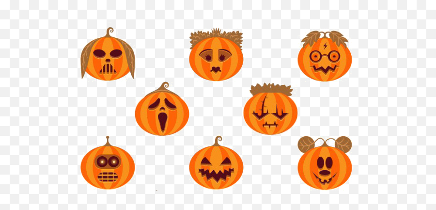 Halloween Elements Transparent Png Png Mart Emoji,Pumpkin Emoji Transparent