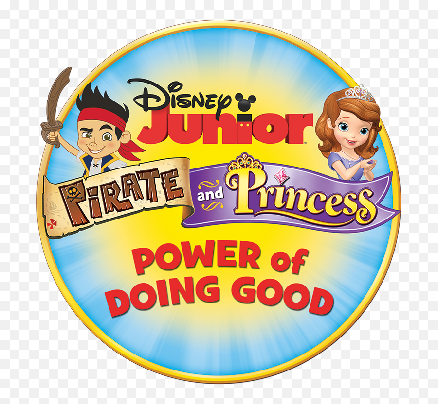 Power Of Doing Good - Disney Junior Pirate Princess Emoji,Disney Junior Logo