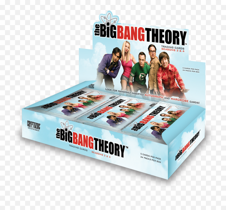 Buzz 12 In 12 Busting A 2012 Cryptozoic The Big Bang Theory - Big Bang Theory Trading Cards Emoji,Big Bang Theory Logo