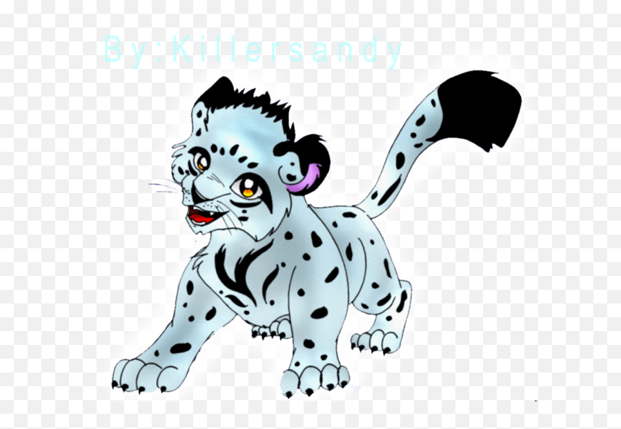 Clouded Leopard Clipart Cartoon - Dot Emoji,Leopard Clipart
