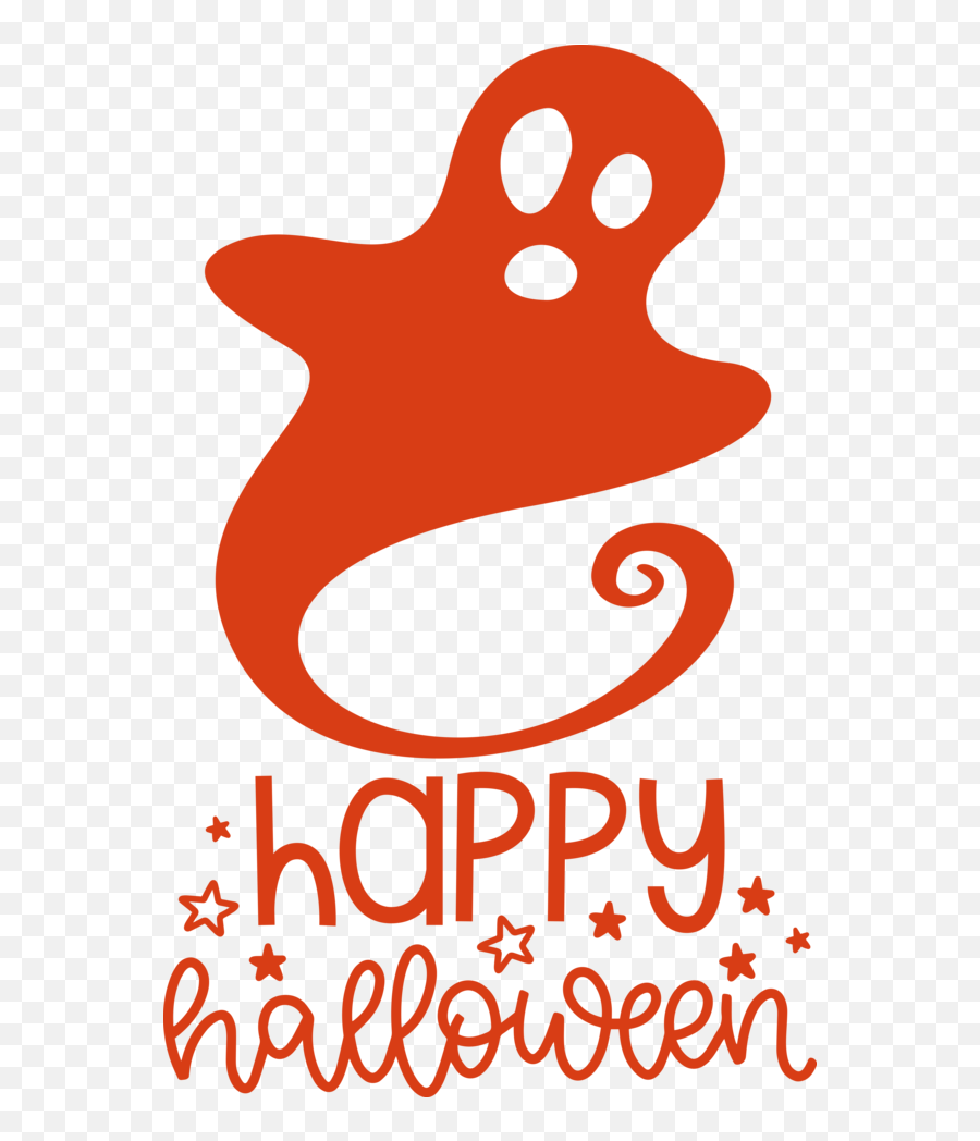 Halloween Cartoon Line Text For Happy Halloween For - Dot Emoji,Happy Halloween Png