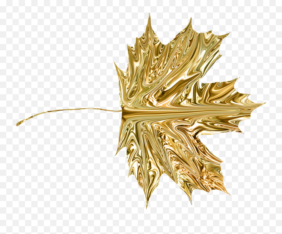 Gold Transparent Png 3 Png Image - Transparent Maple Leaf Gold Emoji,Gold Transparent