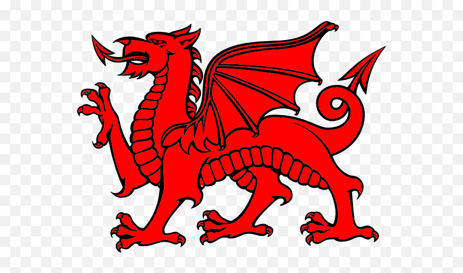 Free Picture Of Dragon Download Free Clip Art Free Clip - Welsh Flag Dragon Emoji,Dragon Clipart Black And White