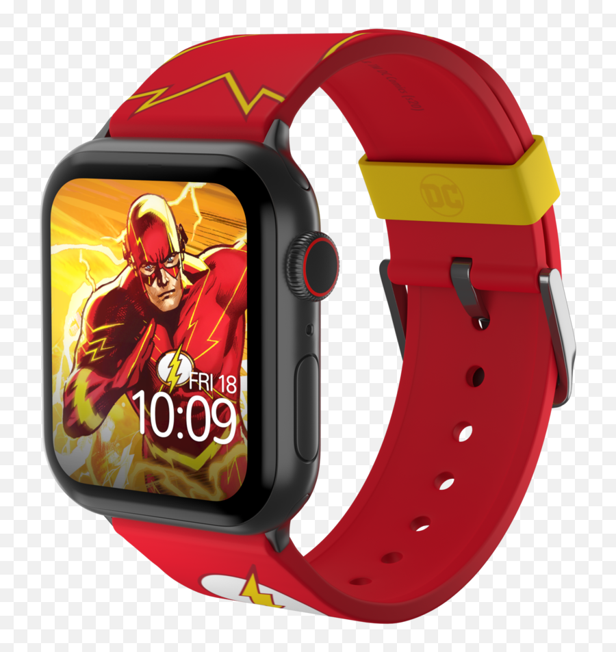 Dc Comics Silicone U2013 Mobyfox - Flash Watch Emoji,The Flash Logo