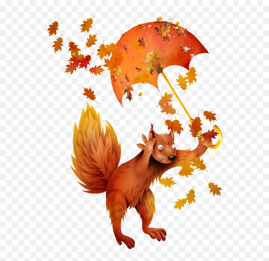 Clipart Squirrel Autum Clipart Squirrel Autum Transparent - Clip Art Autumn Animals Emoji,Squirrel Clipart