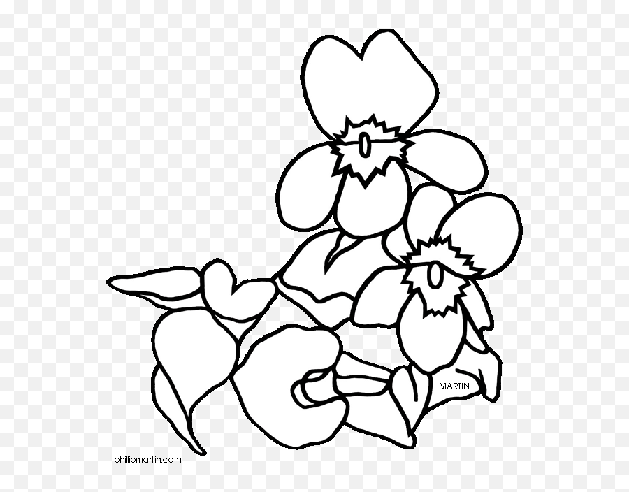 Of New Jersey Clip Art - Coloring Page New Jersey State Flower Emoji,Jersey Clipart