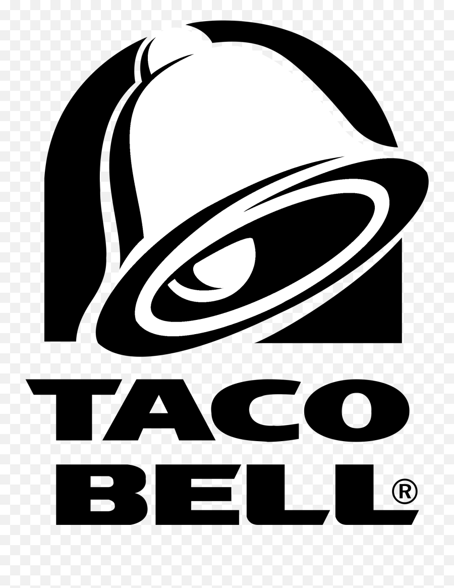 Taco Bell Logo Black And White - Taco Bell Logo Emoji,Taco Bell Logo
