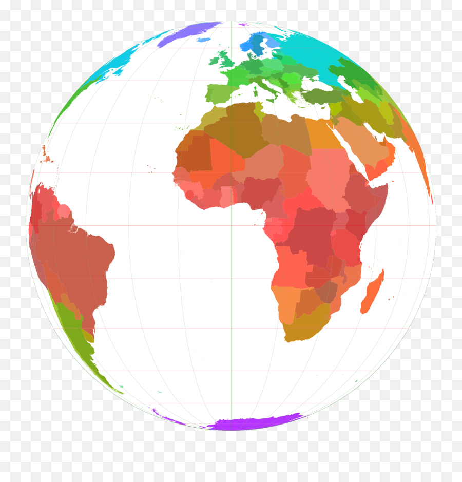 World - World Globe Map Transparent Emoji,World Png