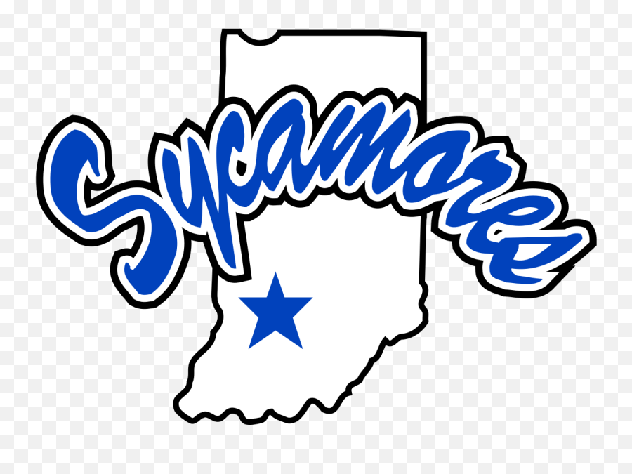 Indiana State - Logo Indiana State University Emoji,Collage Basketball Logos