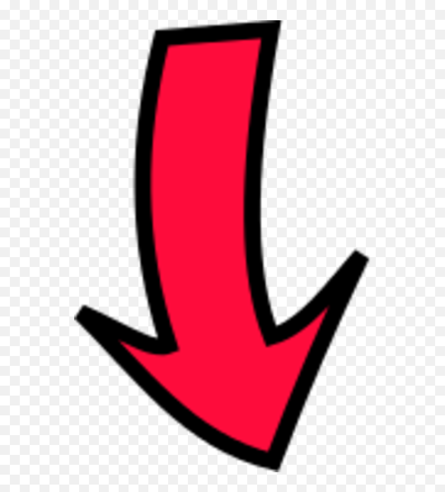 Best Arrow Clipart - Down Pointing Arrow Png Emoji,Arrow Clipart