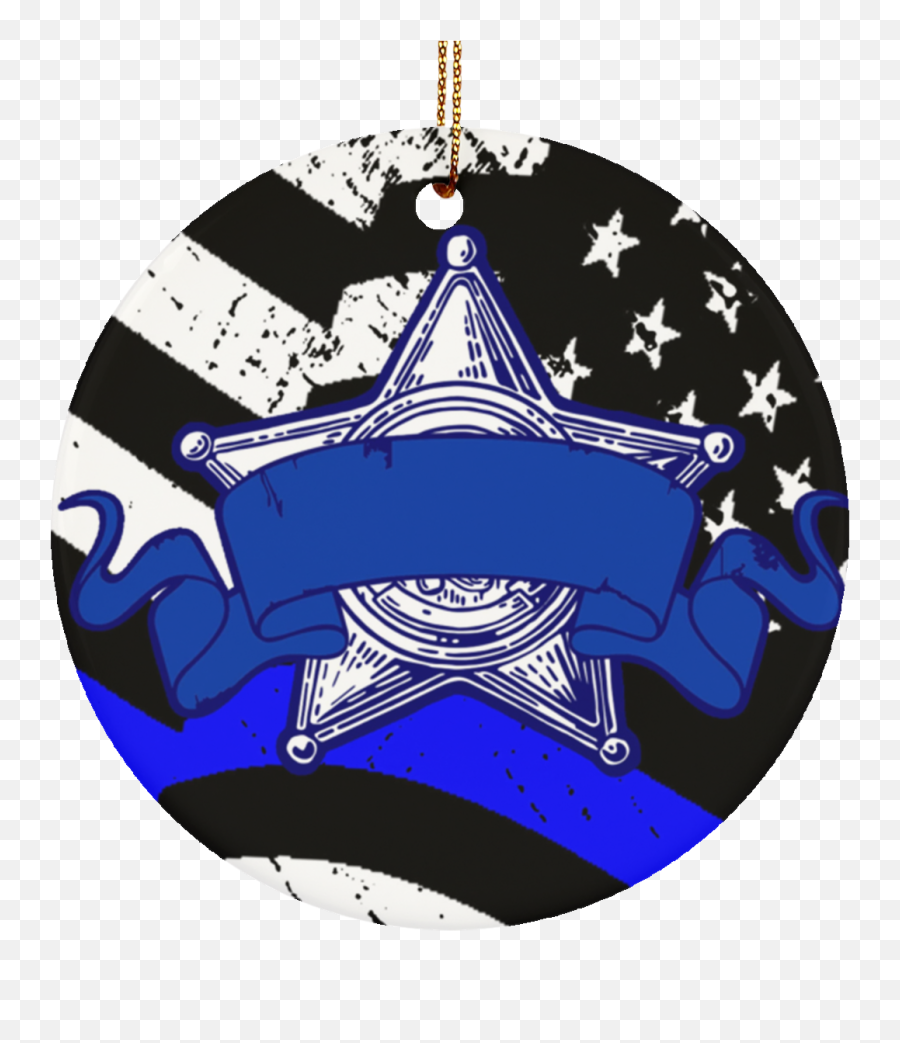 Police Inspired Ceramic Blue Line Grunge Flag Patriotic Emoji,Prohibido Png