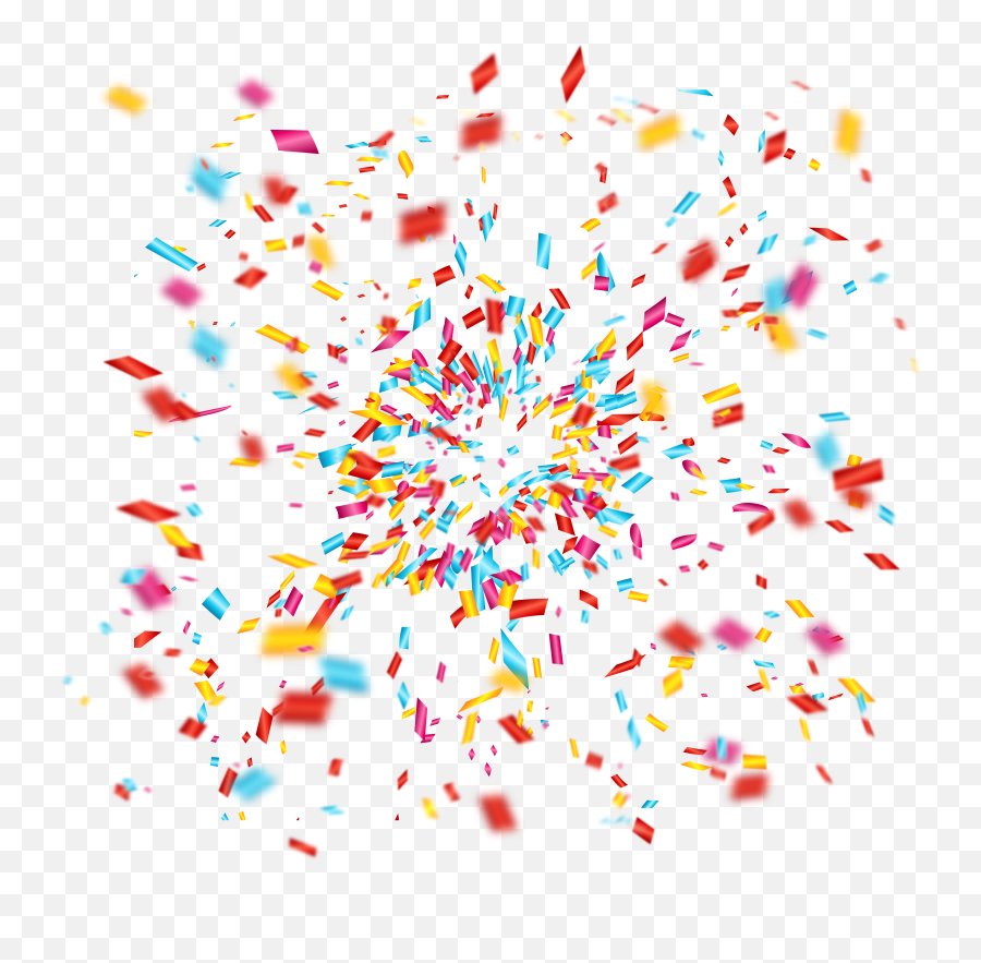 Confetti Clip Art Celebrate Fireworks Transprent - Celebration Png Hd Emoji,Firework Clipart