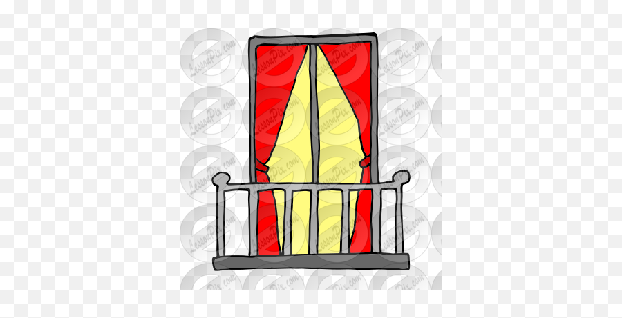Balcony Picture For Classroom Therapy Use - Great Balcony Emoji,Balcony Png