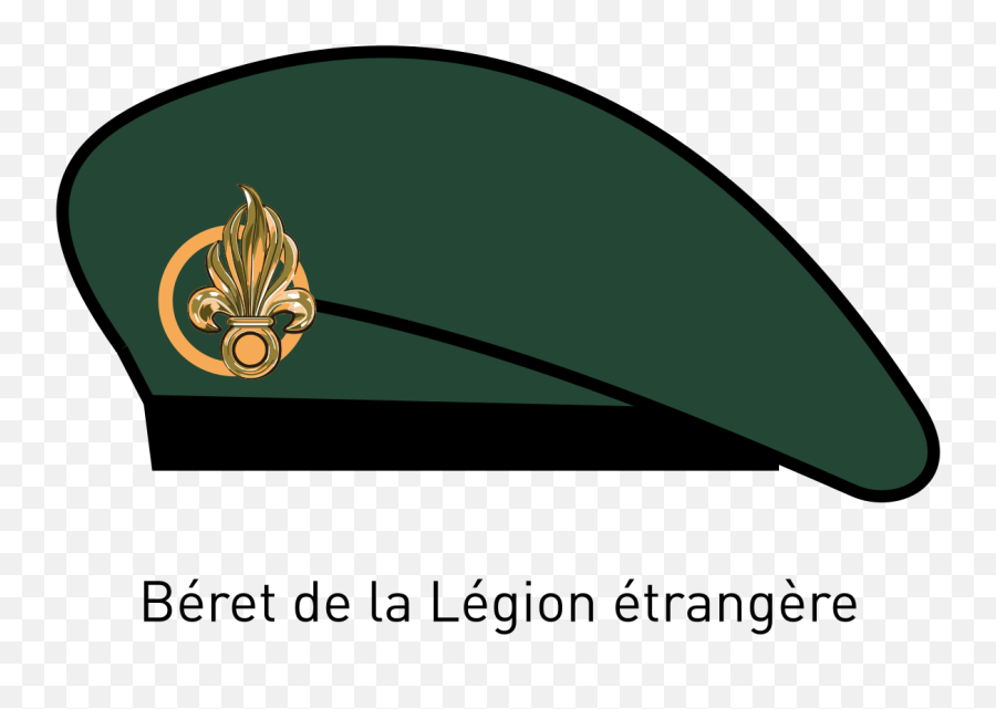 Filebéret Légion Étrangèresvg - Wikimedia Commons Emoji,Green Beret Logo