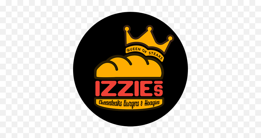 Izzieu0027s Cheesesteaks Cheesesteaks And Fast Food Restaurant Emoji,Restaurant Logo With Crown