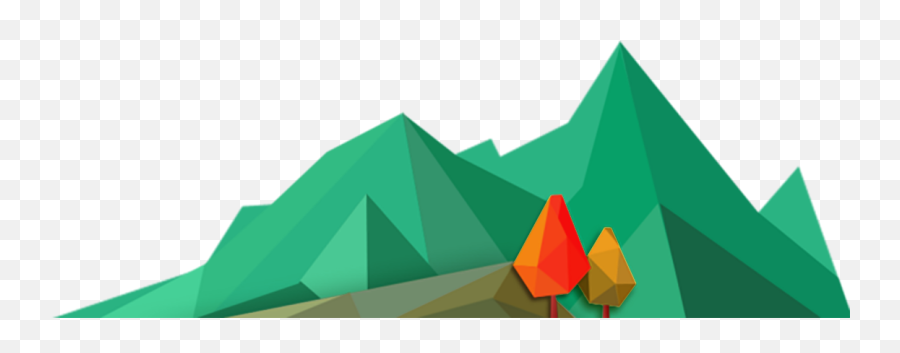 Cartoon Clip Art Green Decoration - Cartoon Mountain Mountain Cartoon Png Emoji,Mountain Clipart