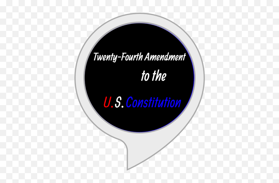 Twenty - Fourth Amendment To The Us Constitution Amazonin Emoji,Amendment Clipart