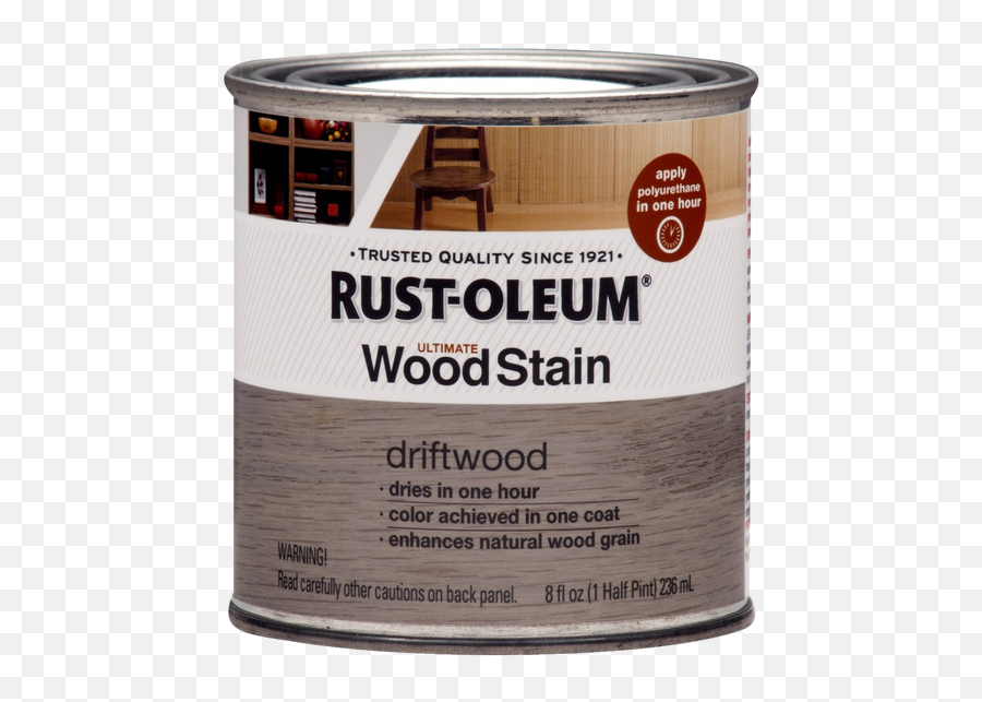 Rust - Oleum Ultimate Driftwood Interior Stain Actual Net Contents 8fl Oz Emoji,Semi Transparent Cedar Stain