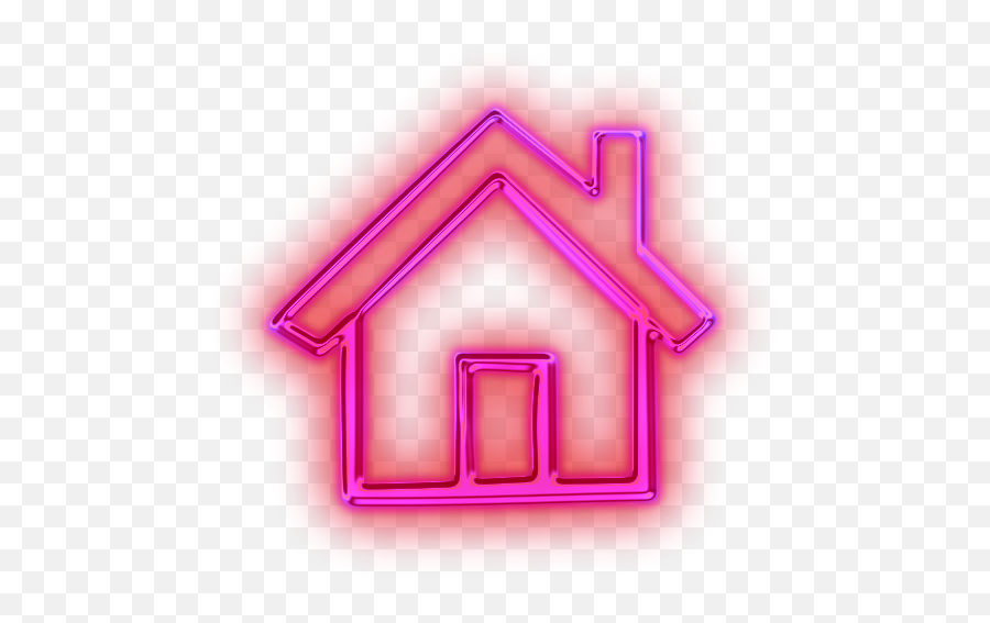 Glowing Purple Neon Icon Business Home Pink Free Images At Emoji,Glow Clipart