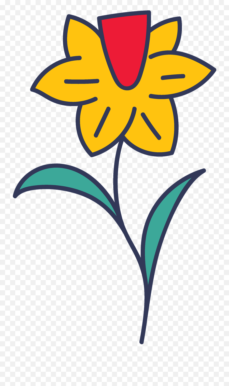 Easter Flower Clipart Free Download Transparent Png - Floral Emoji,Flower Clipart