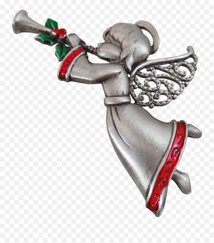 Download Hd Trumpet Angels Png - Christmas Angel Png Emoji,Angels Png