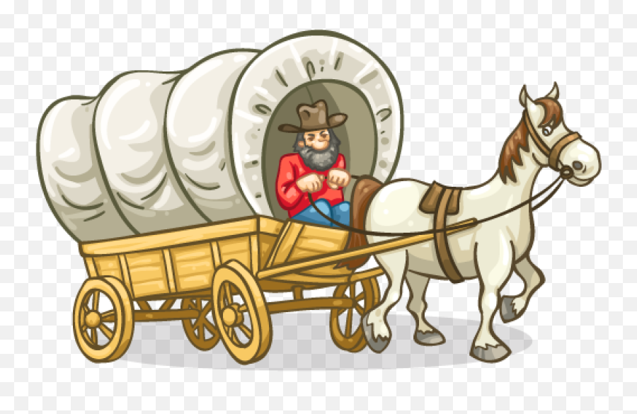 Foraging At Fort Griffin - Wagon Clipart Full Size Clipart Transparent Covered Wagon Clipart Emoji,Wagon Clipart